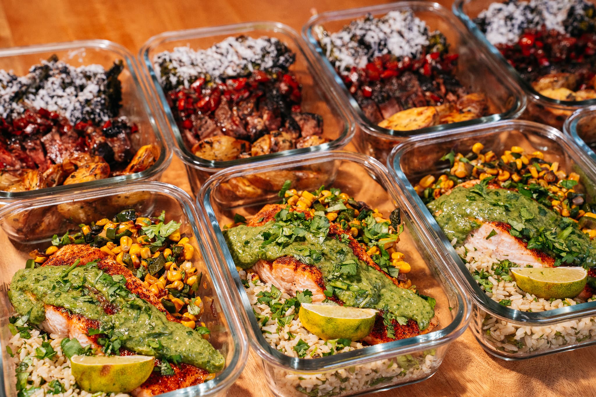 Eats by ATX chef cooking in a client's home kitchen